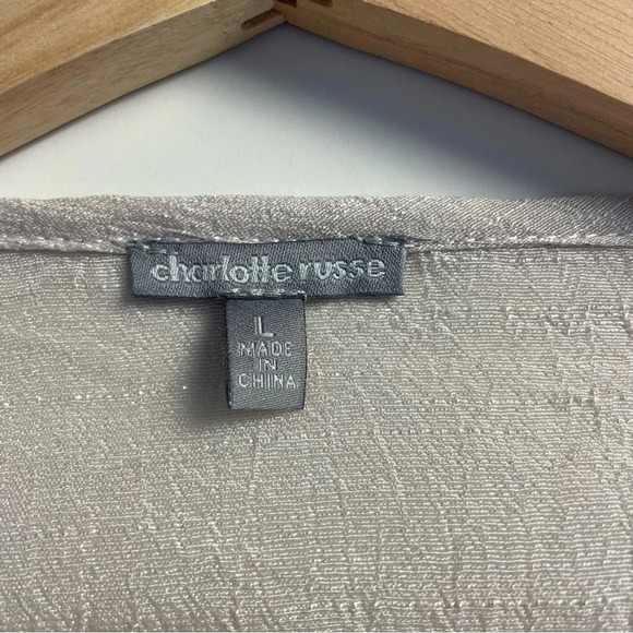 Charlotte Russe Beige Lace Accent Duster!🌺 - Picture 7 of 14